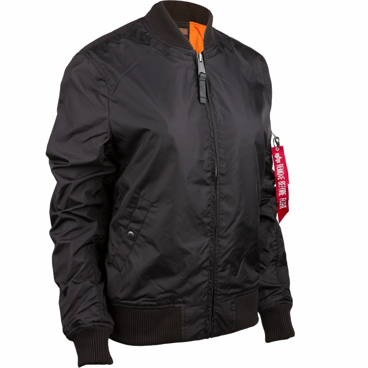 Alpha Industries Jacke MA1 TT Schwarz Frauen – Bild 2