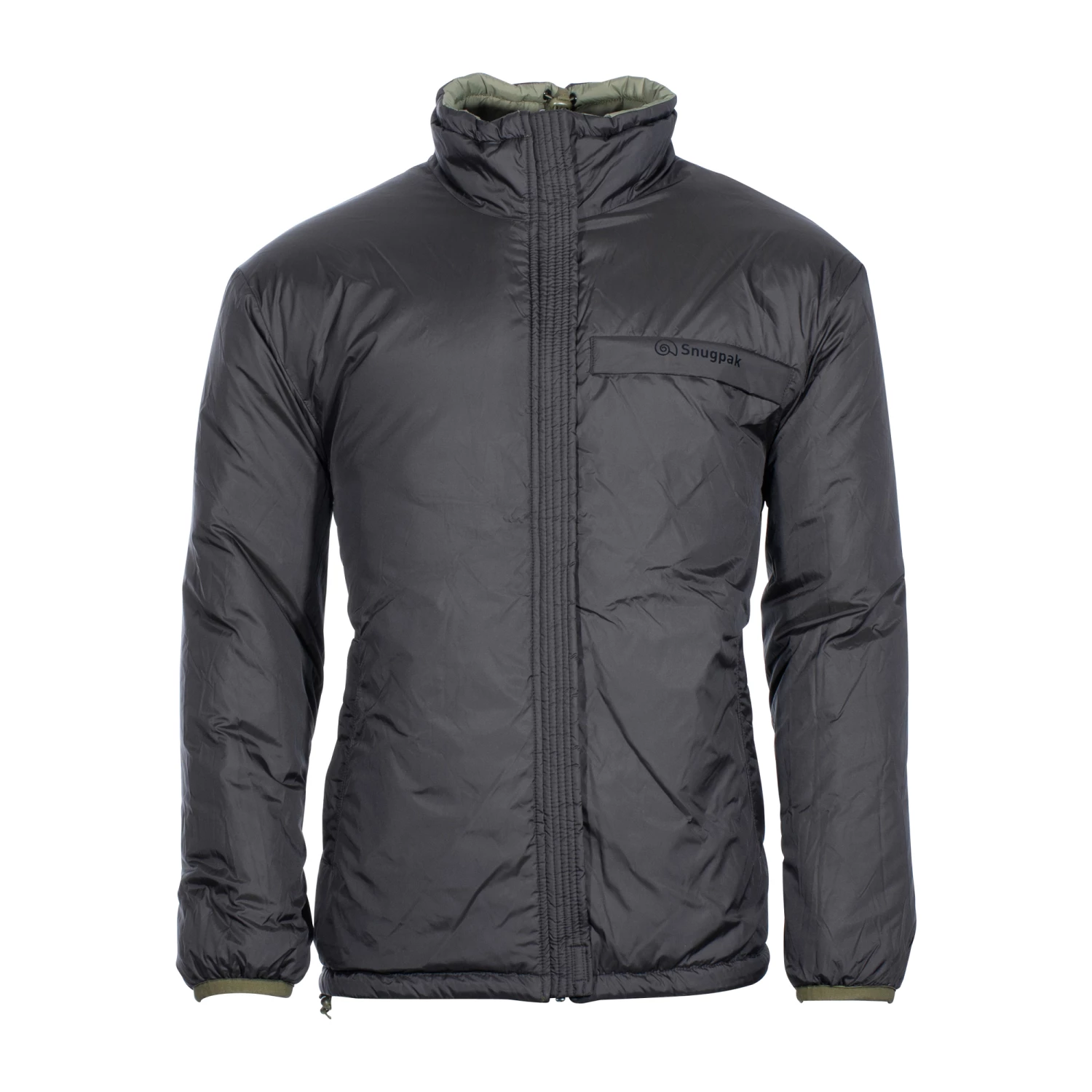 Snugpak Kälteschutzjacke Sleeka Jacket Elite Wendbar Oliv Schwar – Bild 2