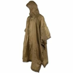 US Poncho Ripstop Coyote