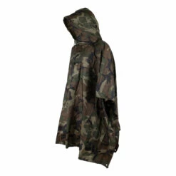 US Poncho Ripstop Woodland
