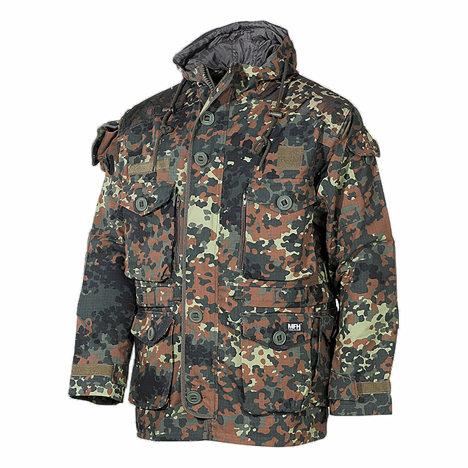 MFH Kommandojacke Smock Rip Stop Flecktarn