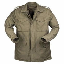 Mil-Tec US Feldjacke M51 Prewash Mit Futter Oliv Neuwertig