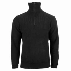 Mil-Tec Pullover Troyer 750 G Schwarz