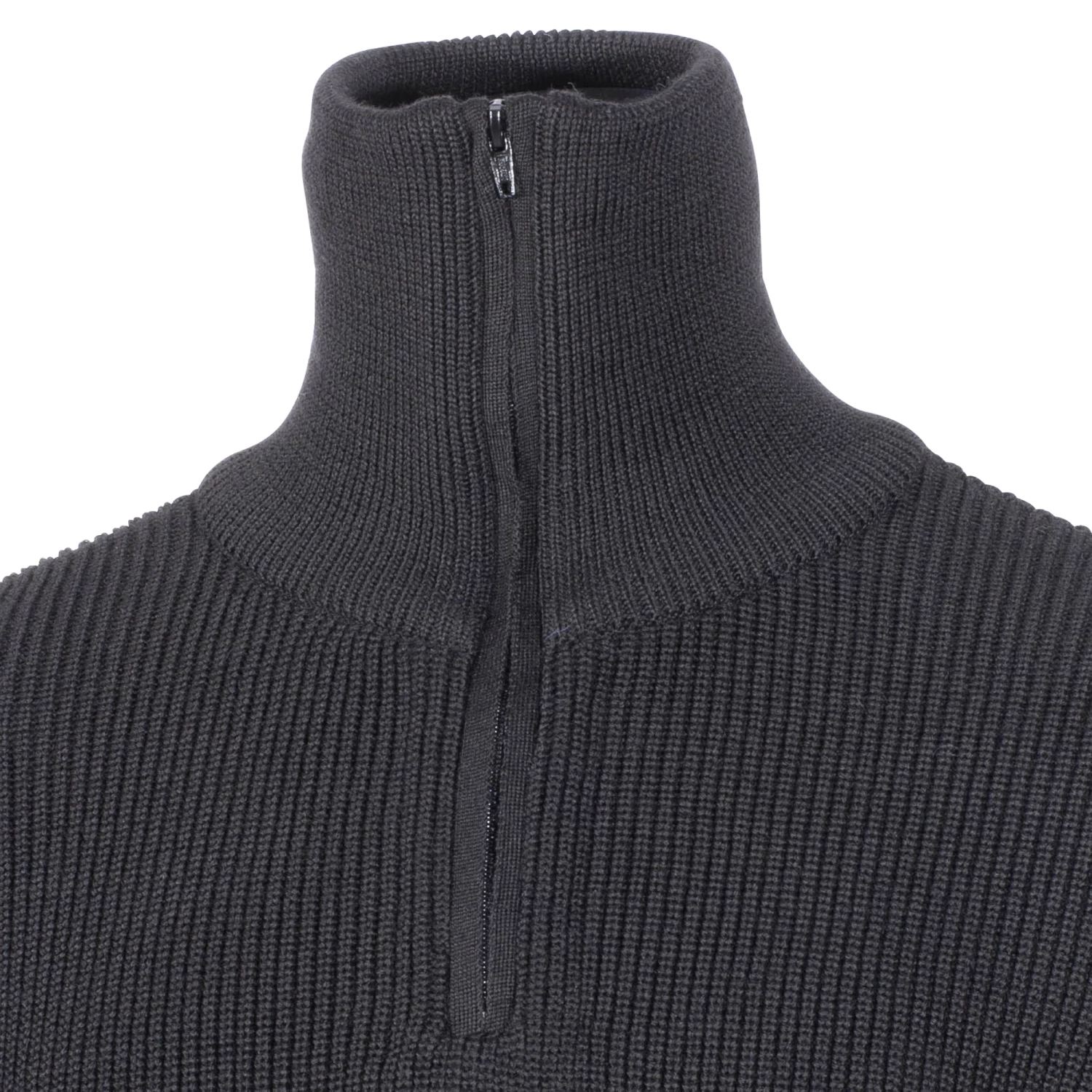 Elbe Team Pullover Troyer Elbe I Schwarz – Bild 7