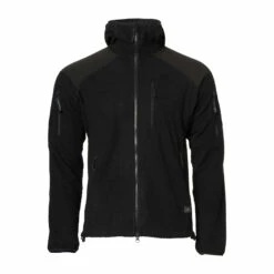 Helikon-Tex Jacke Alpha Hoodie Grid Fleece Schwarz