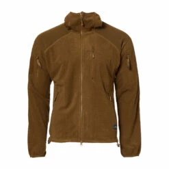 Helikon-Tex Jacke Alpha Hoodie Grid Fleece Coyote
