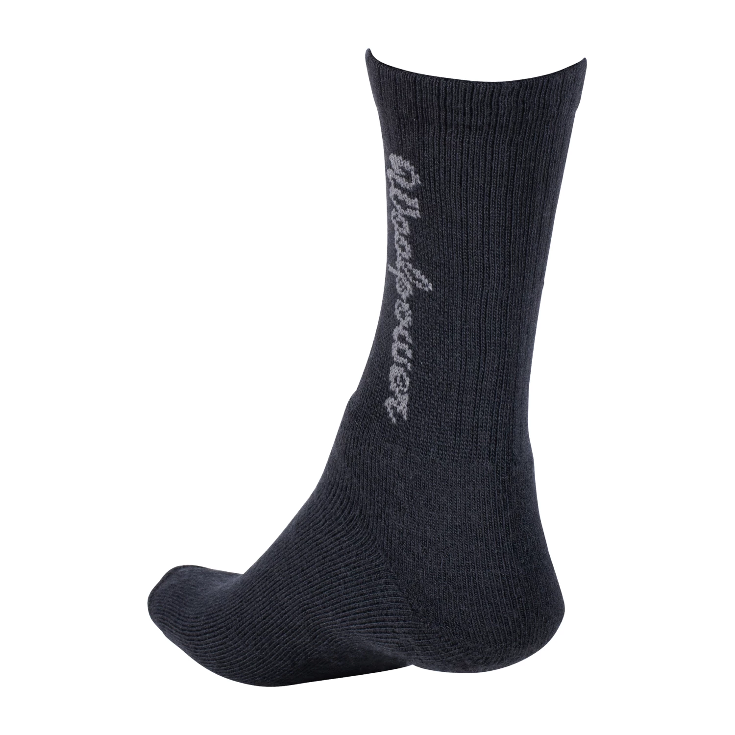 Woolpower Socken Classic Logo 400 Schwarz – Bild 2