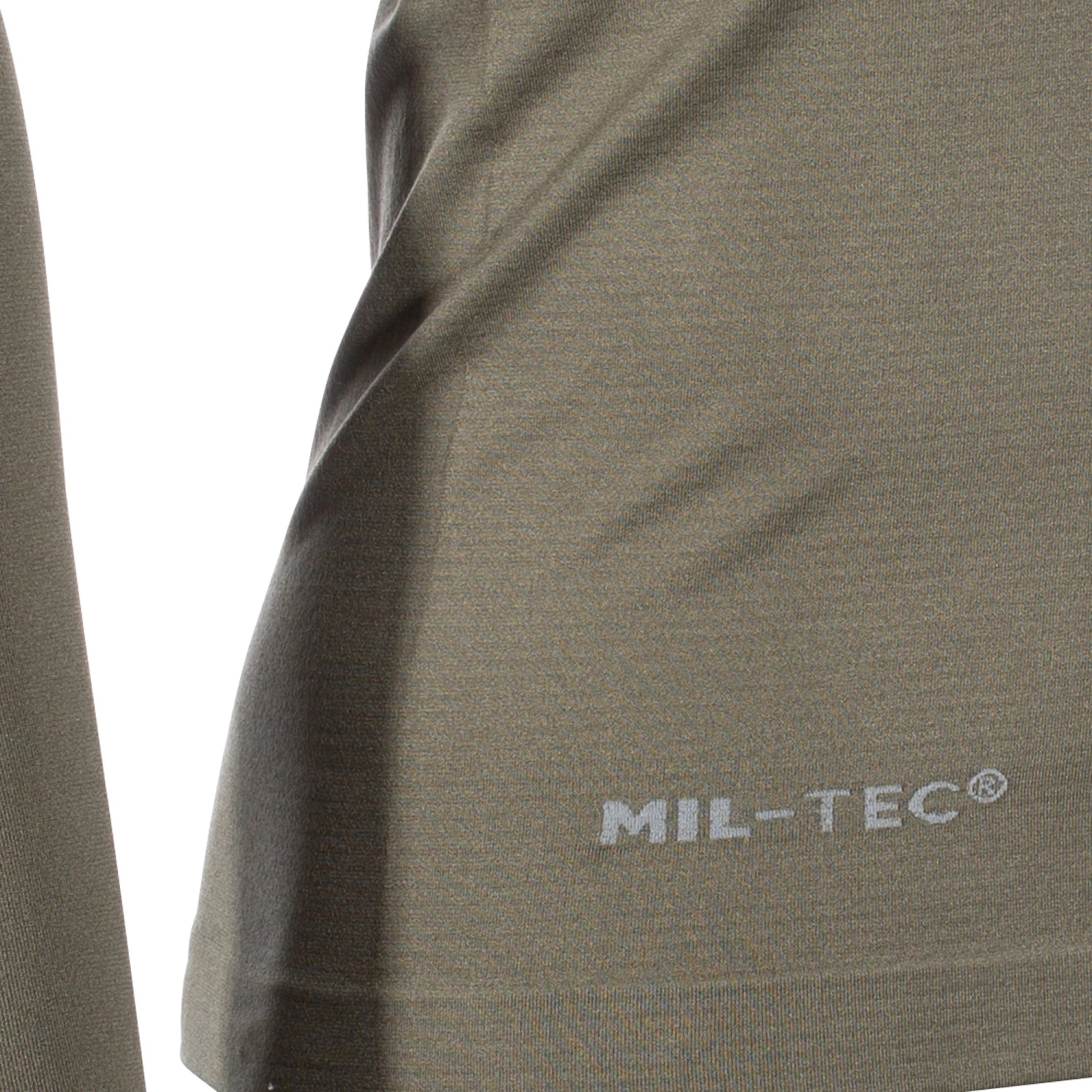 Mil-Tec Langarmshirt Sports Oliv – Bild 4