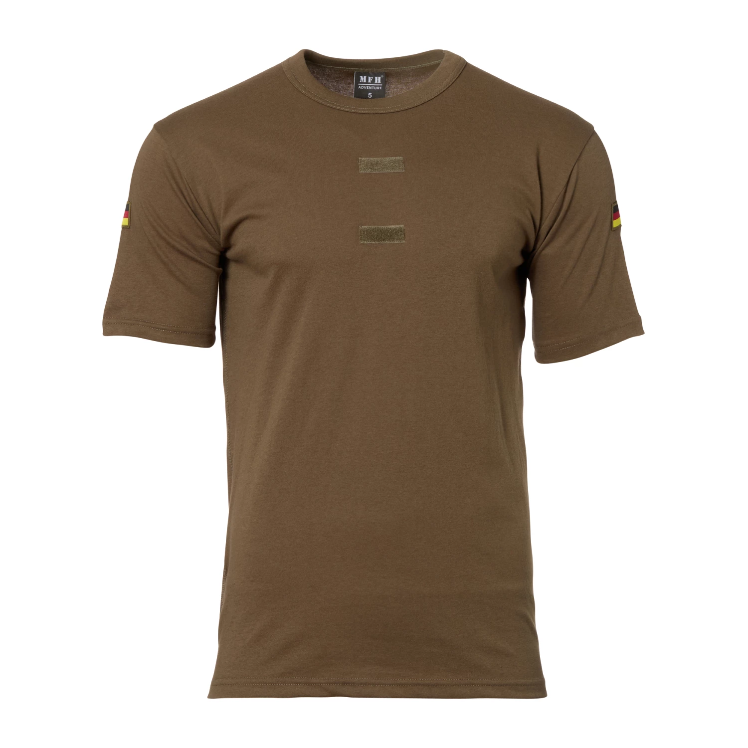 BW Tropenhemd Nationalitätsabzeichen Oliv