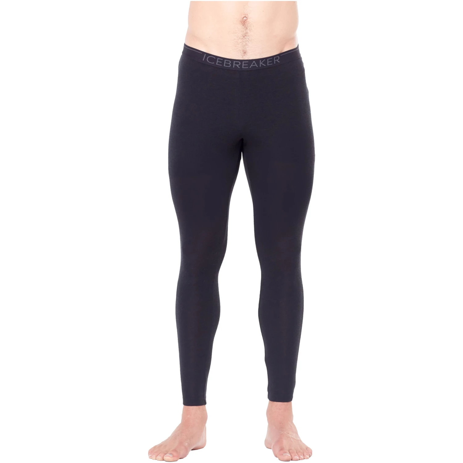 Icebreaker Leggings Everyday Merino 175 Männer Schwarz – Bild 2