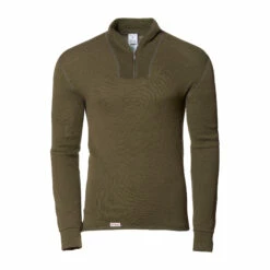Woolpower Unterhemd Turtleneck Longsleeve 200 Pine Green