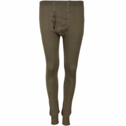 Woolpower Unterhose Long Johns 200 Mit Eingriff Pine Green