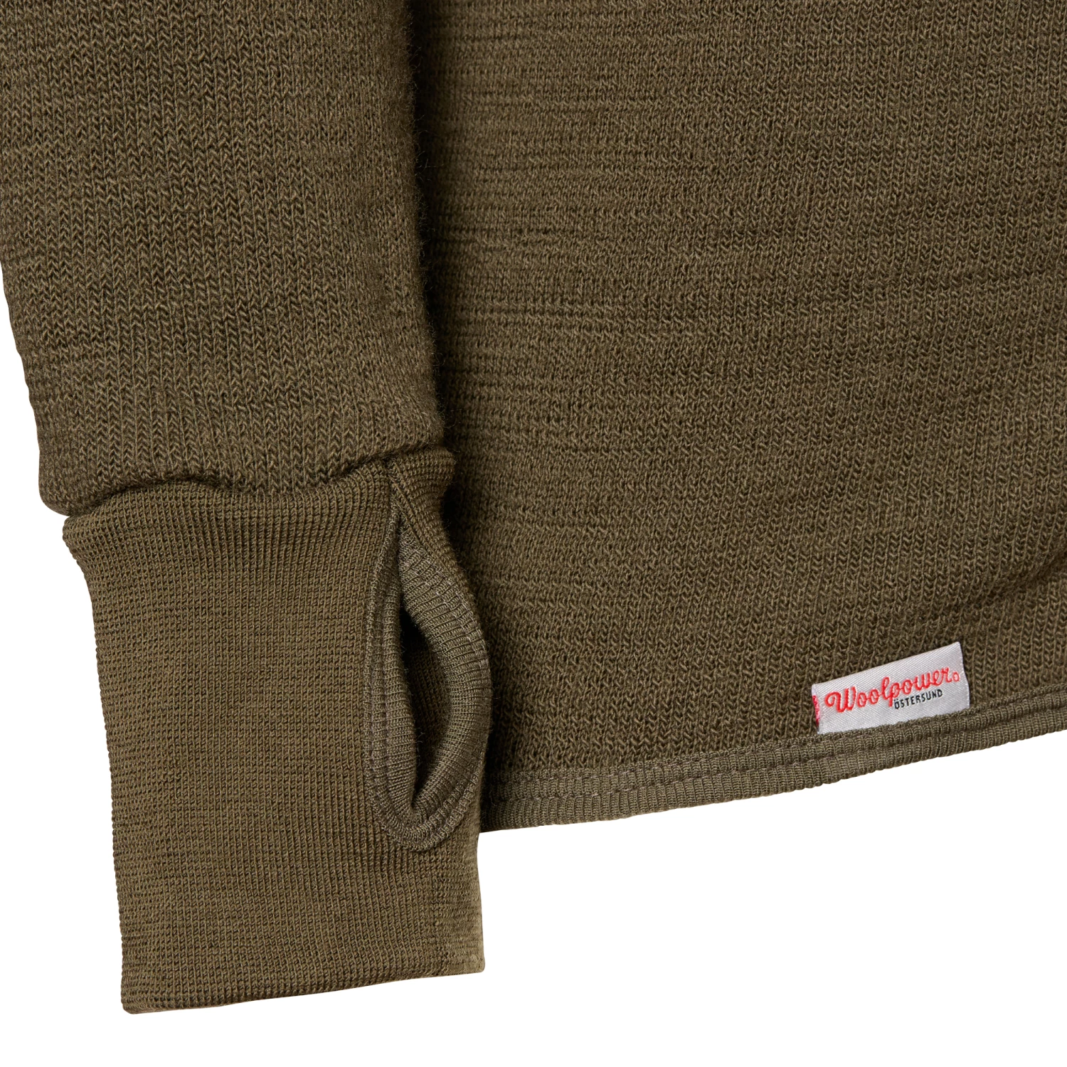 Woolpower Jacke Full Zip 600 Pine Green – Bild 4