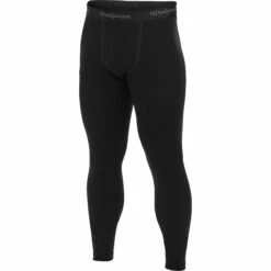 Woolpower Lite Unterhose Long Johns Schwarz