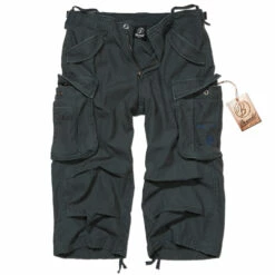 Brandit 3/4 Shorts Industry Vintage Anthrazit