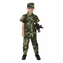 Rothco Kinderkostüm Soldat Woodland Kinder