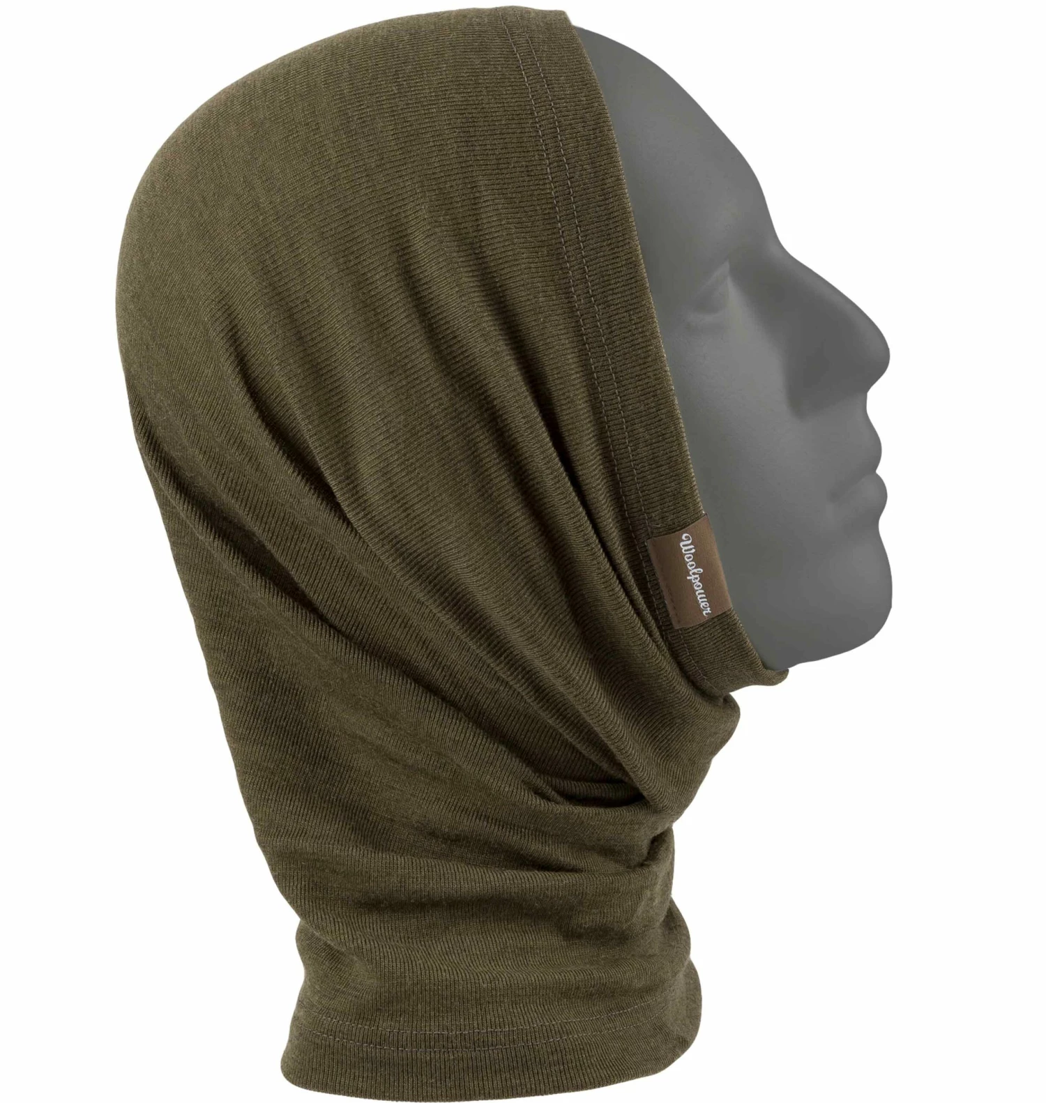 Woolpower Lite Halswärmer Tube Pine Green – Bild 3