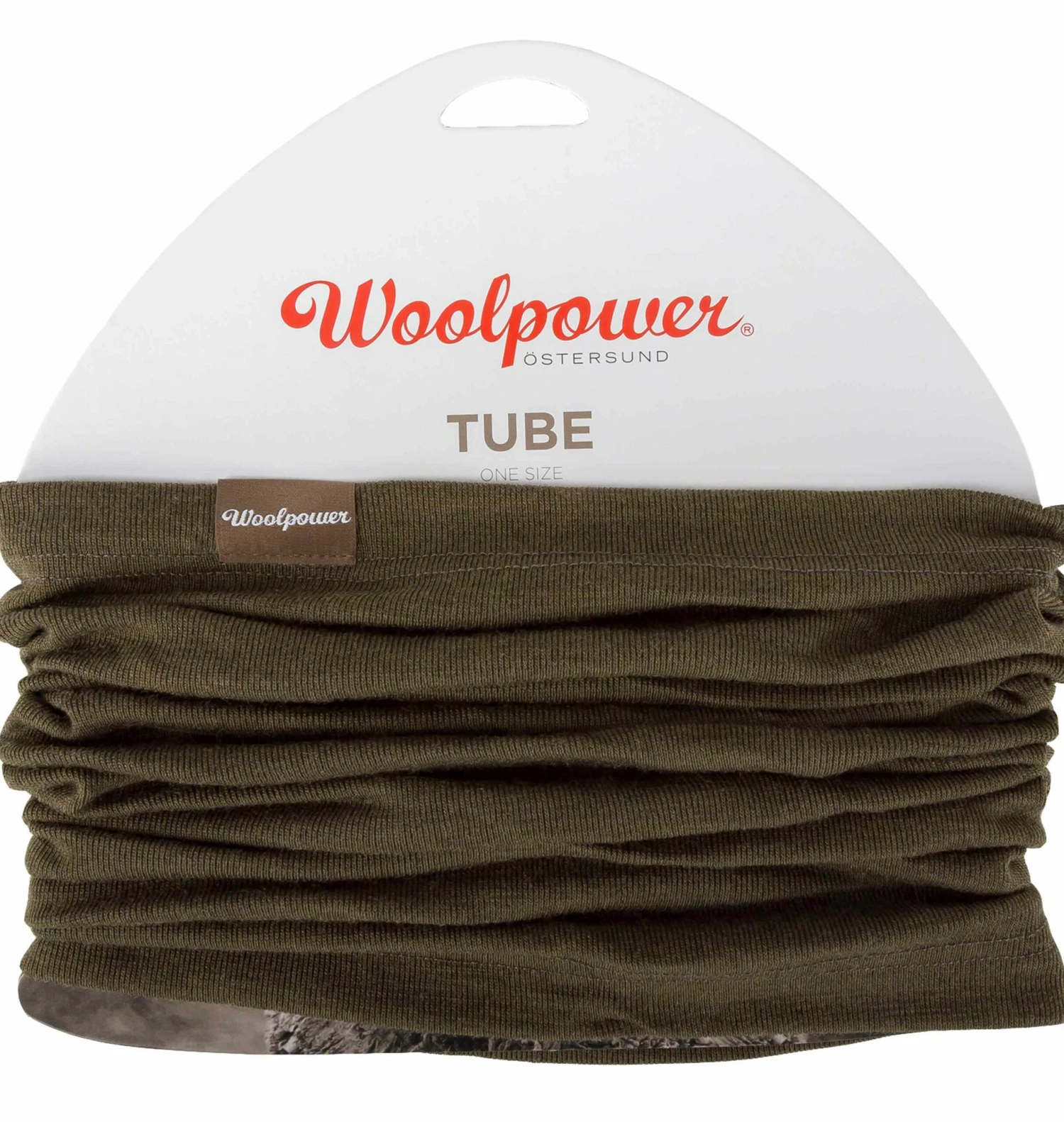Woolpower Lite Halswärmer Tube Pine Green – Bild 5