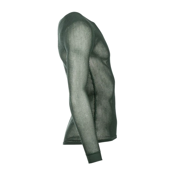 Brynje Shirt Super Thermo Mit Schultereinlage Grün – Bild 3