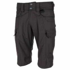 MFH Shorts Bermuda Storm RipStop Schwarz