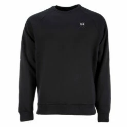 Under Armour Pullover Rival Fleece Crew Schwarz