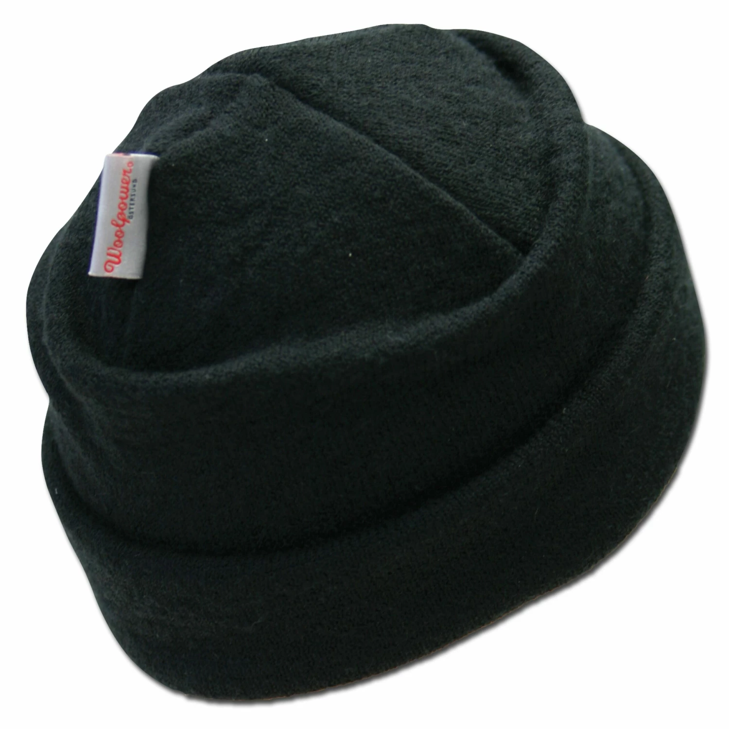 Woolpower Mütze 400 Schwarz – Bild 2