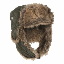 Mil-Tec Wintermütze Mit Kunstpelz Oliv