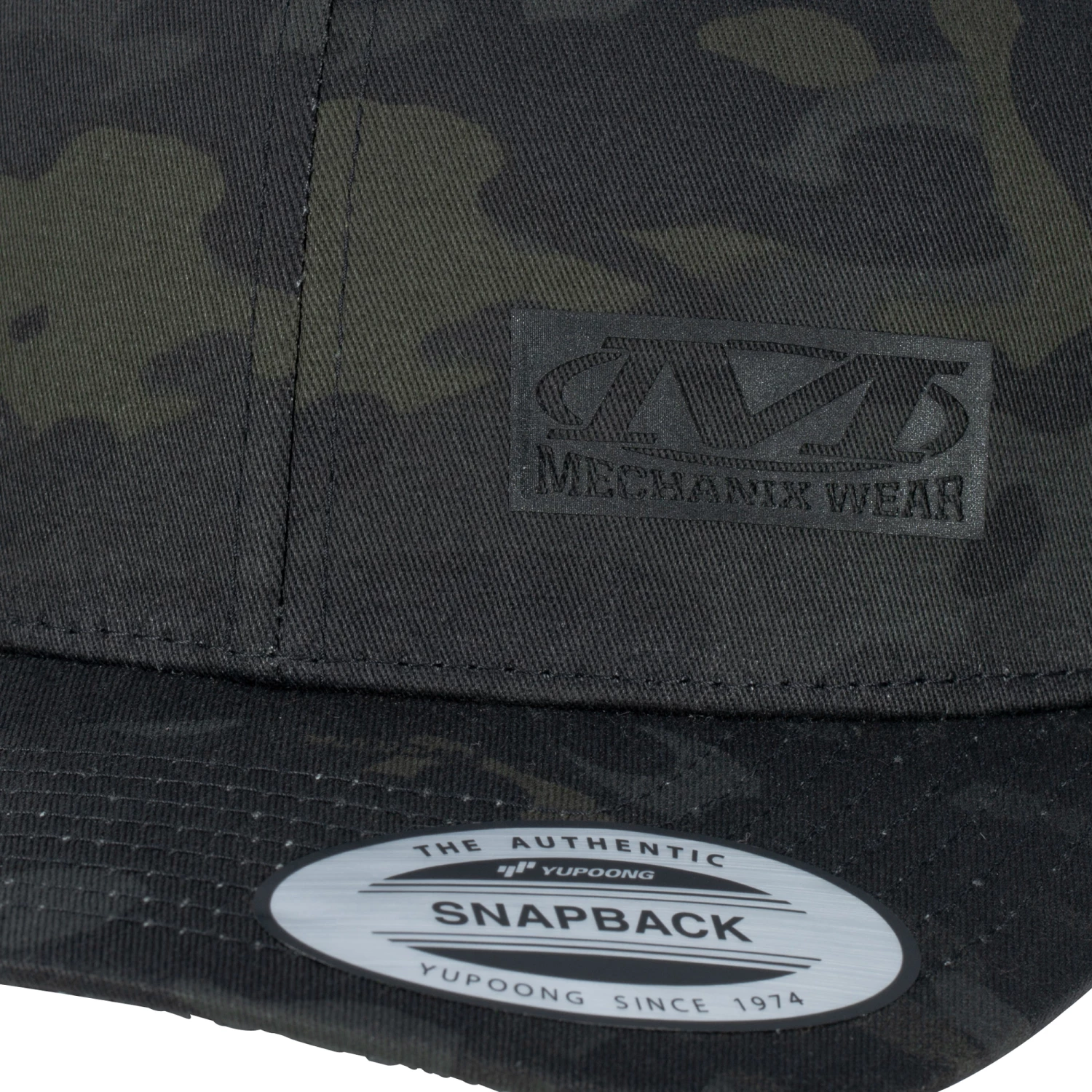 Mechanix Wear Mechanix Snapback Hat United We Work Multicam Black – Bild 3