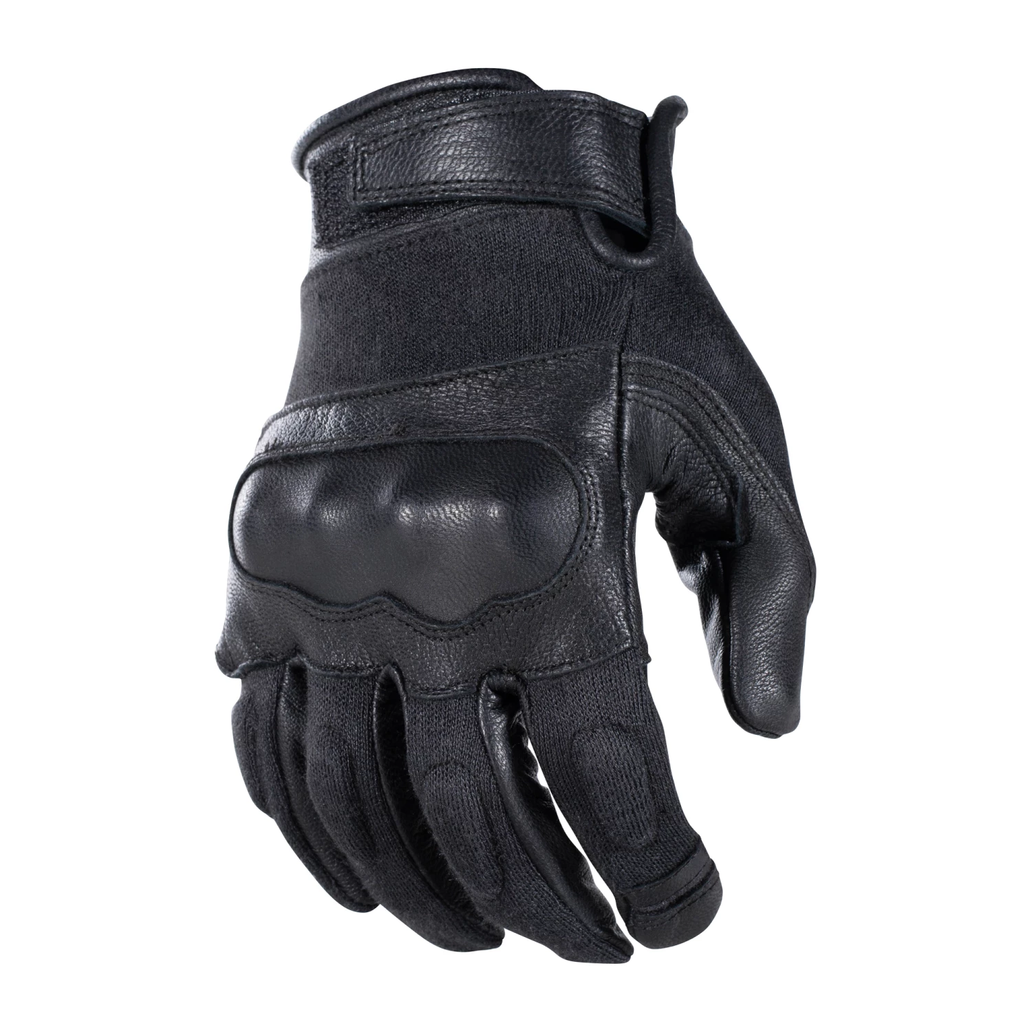 Handschuhe Tactical Gloves Leder Kevlar Schwarz