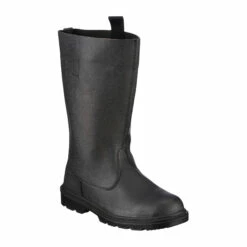 Mil-Tec Stiefel Knobelbecher Leder Schwarz