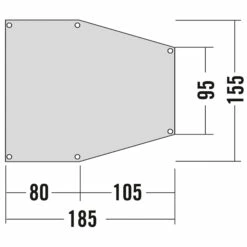 Tatonka Apsidenunterlage 2 Weiß