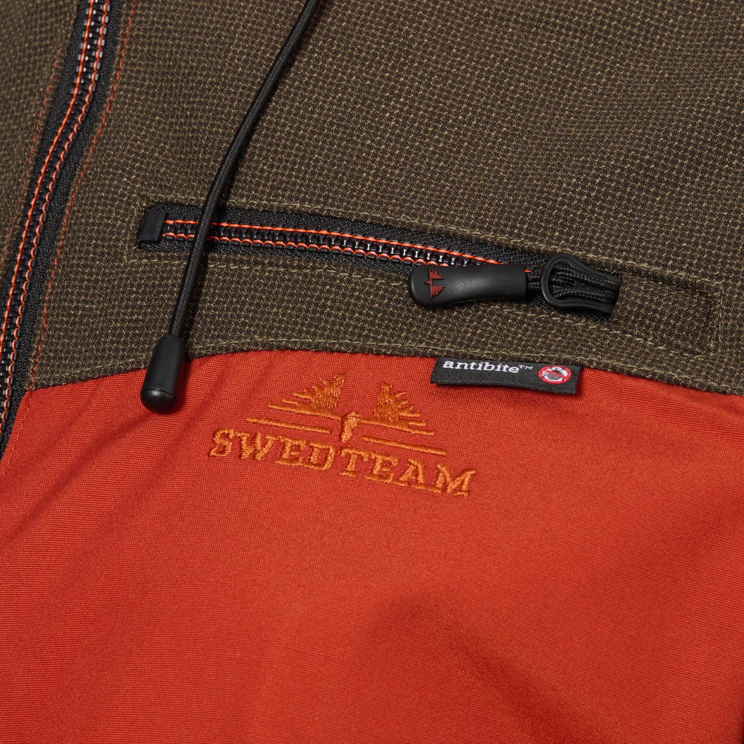 Swedteam Jacke Lynx Antibite Orange Frauen – Bild 4