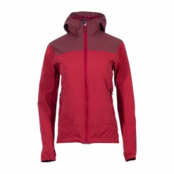Tatonka Softshelljacke Lajus Hooded Jacket Aubergine Red Frauen