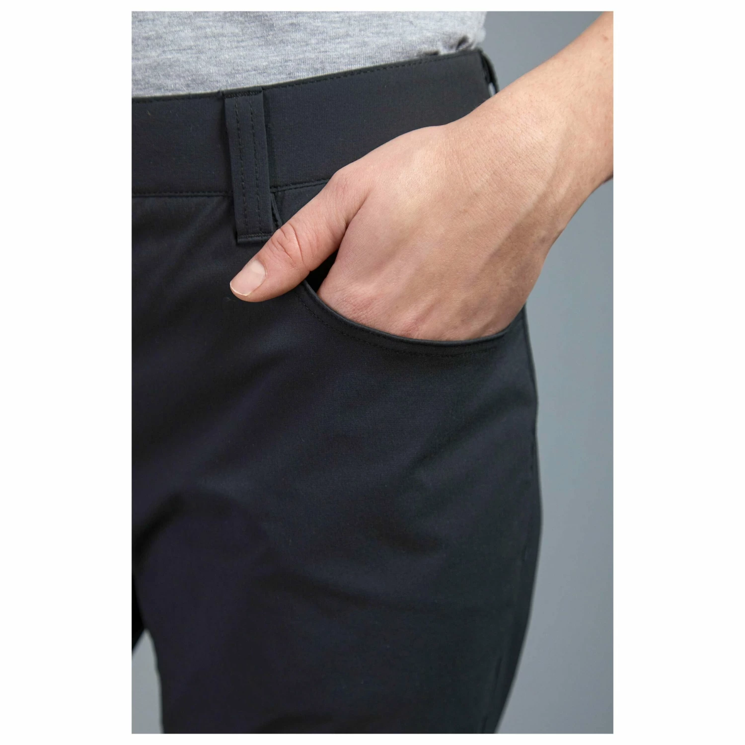 Tatonka Hose Travel Pants Dark Black Frauen – Bild 3