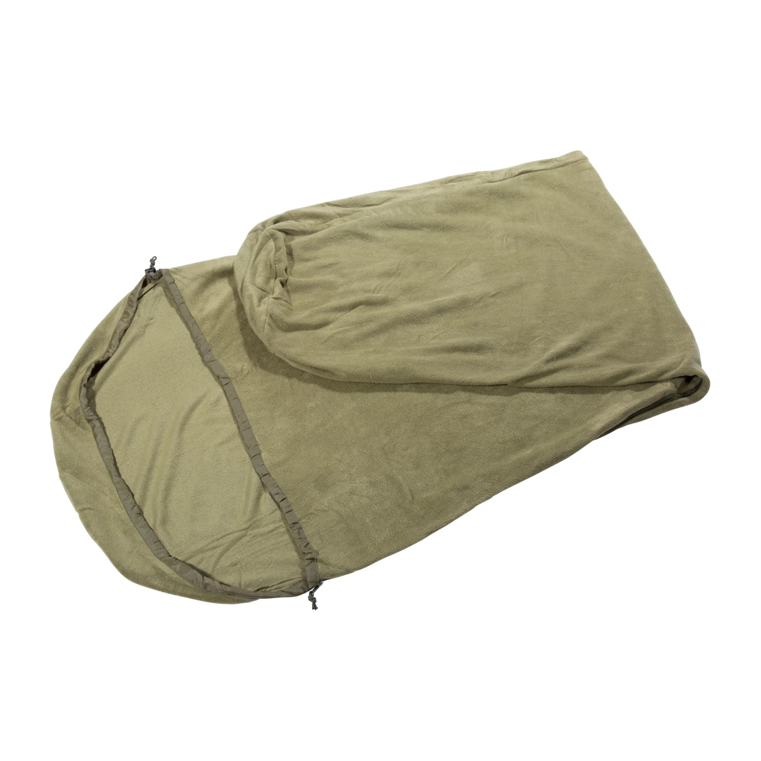 Mil-Tec Schlafsack Fleece Oliv – Bild 2