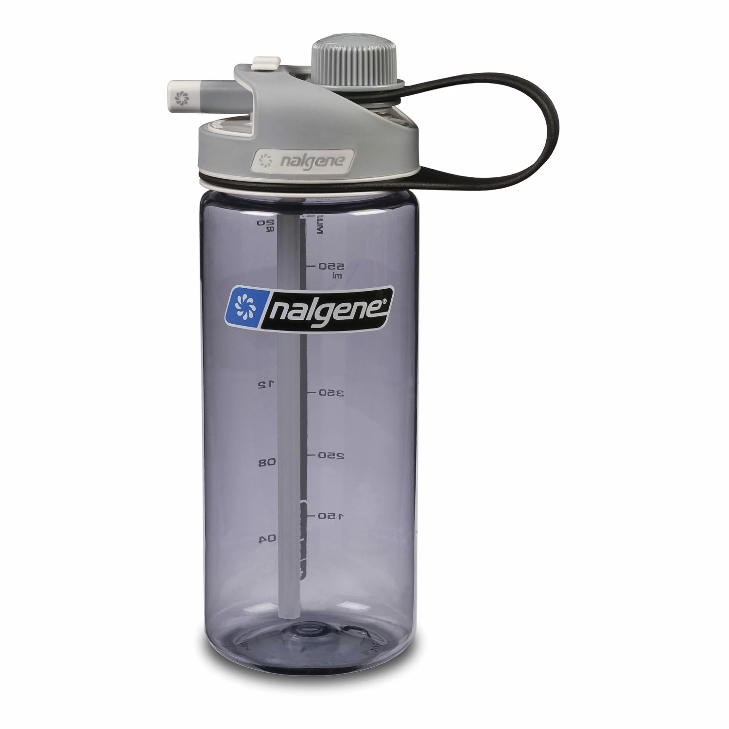 Nalgene Trinkflasche Multi-Drink 0.6 L Grau