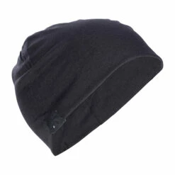AB Beanie Lite Merino Schwarz