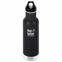 Klean Kanteen Trinkflasche Classic Schwarz 592 Ml