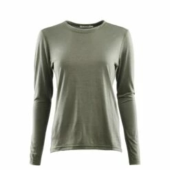 Aclima Longsleeve LightWool Undershirt Ranger Green Frauen