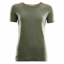 Aclima T-Shirt LightWool Round Neck Ranger Green Frauen