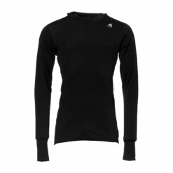 Aclima Hoodie WarmWool Sweater Jet Black