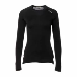 Aclima Pullover WarmWool Crew Neck Jet Black Frauen