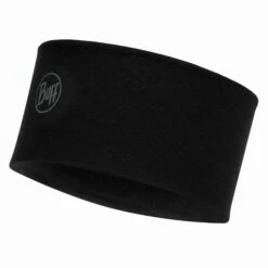 Buff Stirnband Headband Merino Solid Black