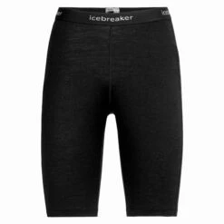 Icebreaker Shorts Oasis Merino 200 Schwarz Frauen