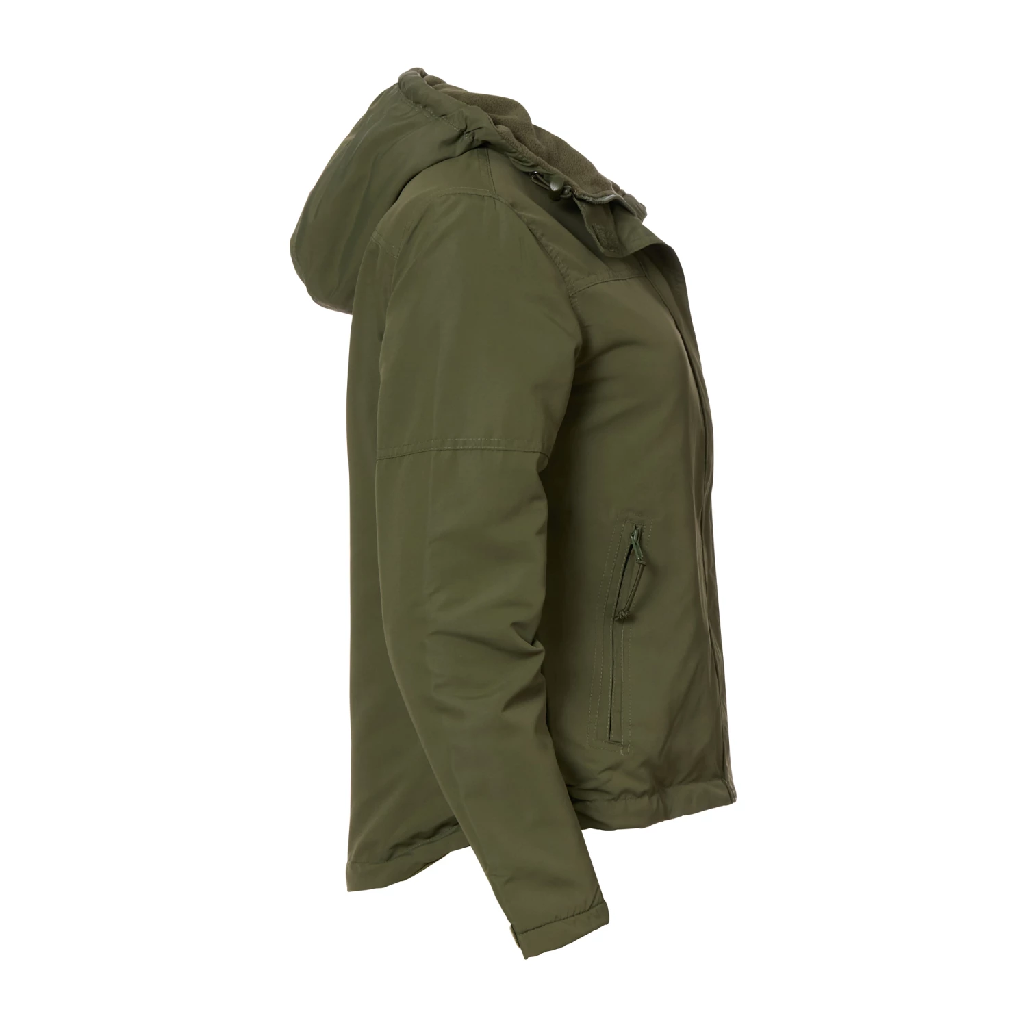 Brandit Jacke Windbreaker Frontzip Oliv Frauen – Bild 3