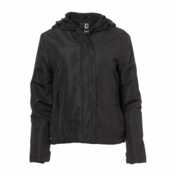 Brandit Jacke Windbreaker Frontzip Schwarz Frauen