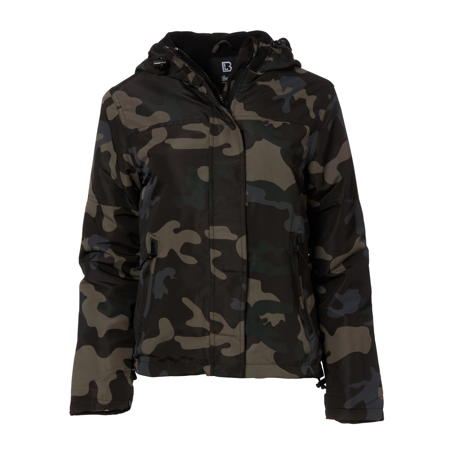 Brandit Jacke Windbreaker Frontzip Darkcamo Frauen – Bild 2