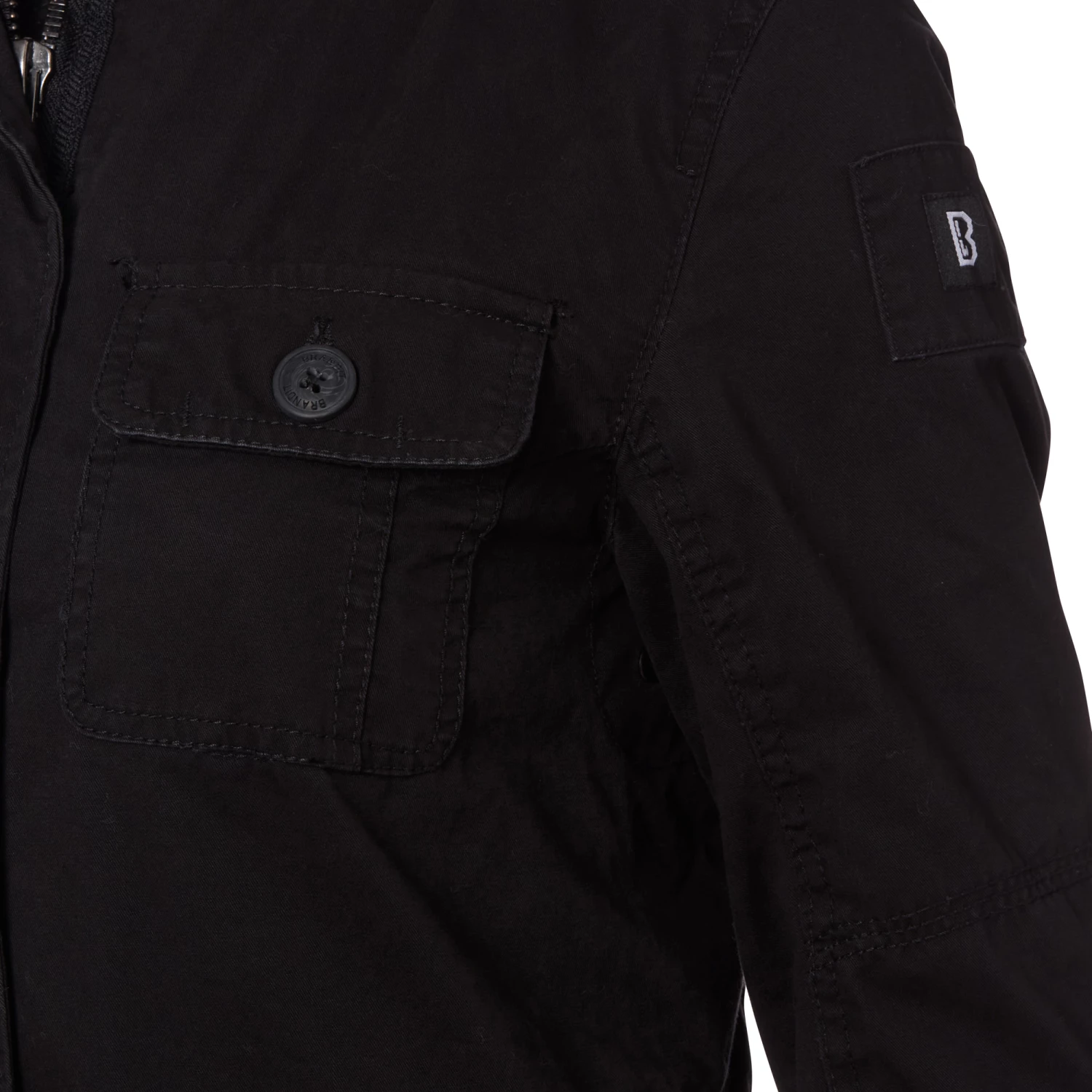 Brandit Jacke Britannia Schwarz Frauen – Bild 4