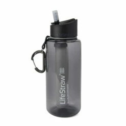 LifeStraw Wasserflasche Go Mit Filter 2-Stage 1 L Grau