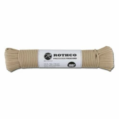 Rothco Fallschirmleine Polyester Type III 550 LB Tan